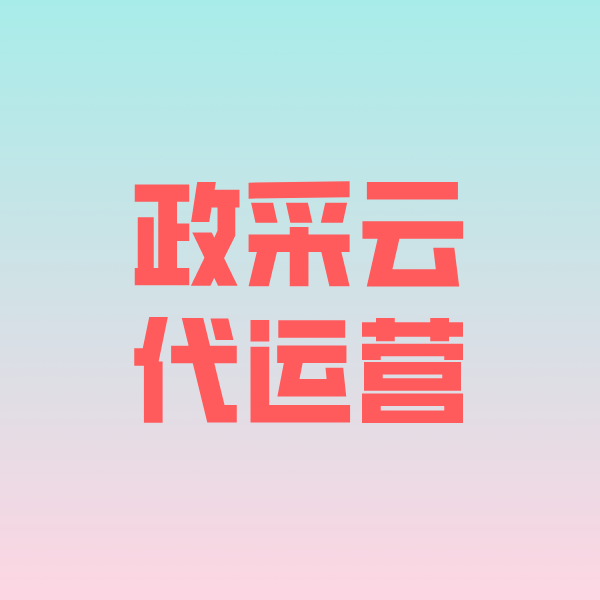 石龙镇政采云代运营